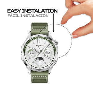 ANTISHOCK สำหรับ Huawei Watch GT 4 ฟิล์มกันรอยหน้าจอ พร้อมเคสสมาร์ทวอทช์ คุณสมบัติป้องกันการกระแทก - Product Image 3