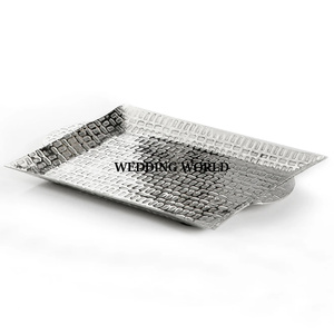 Set Of Three Chocolate <b>Tray</b> Gold Plated <b>Table</b> Decorative Chocolate Platter High Quality Designer Chocolate <b>Tray</b> - Product Image 4