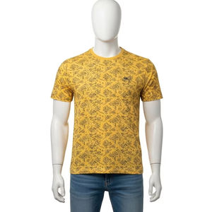 เสื้อยืดมีลายคอกลมสำหรับผู้ชายระบายอากาศได้ดีเสื้อลำลองผ้าฝ้ายน้ำหนักเบาใส่สบายเสื้อยืดกลางแจ้งแฟชั่นฤดูร้อน - Product Image 1