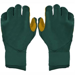 Gants de frappe de baseball pour homme, qualité supérieure, personnalisés, doux, confortables, en polyester/coton, main droite, respirants, fermeture à boucle et crochet - Product Image 5