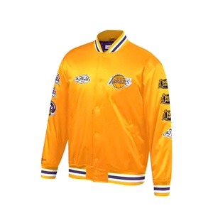 Chaqueta Varsity de fabricantes directos de fábrica, material personalizado y logotipo, Chaquetas deportivas cómodas totalmente personalizables para hombres - Product Image 2