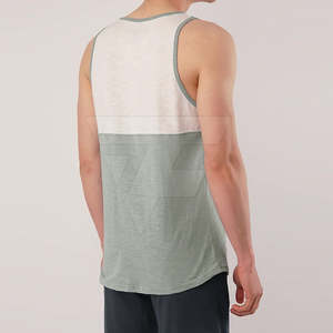 Camiseta sin mangas de entrenamiento para hombre de la mejor calidad, chaleco sin mangas de entrenamiento de gimnasio informal, diseño elegante, tejido de punto transpirable, capucha lavada - Product Image 2