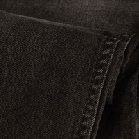 Jeans droits mi-longs pour hommes, style streetwear, couleur unie, grandes tailles, délavage clair, respirants, séchage rapide, été/hiver, haute couture, prix bas en gros