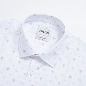 Aristino Camisa blanca transpirable para hombre 85% Poliéster 15% Gracell Venta al por mayor ASS082AZ Precio caliente Producto superior - Product Image 2