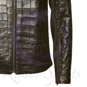 เสื้อโค้ทแขนยาวสำหรับผู้ใหญ่สีน้ำตาลมีปกตั้งและซิปด้านหน้าทรงสลิมฟิตเสื้อโค้ทแขนยาวลำลองสำหรับกีฬา zimvi - Product Image 4