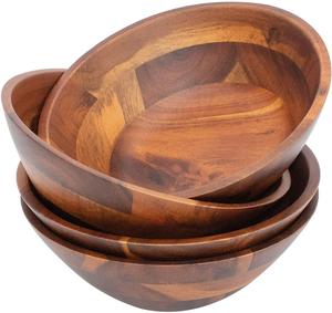 Handcrafted Elegance The Art of the Wooden Bowl Minimalist From <b>Kitchen</b> to <b>Table</b> - Product Image 3