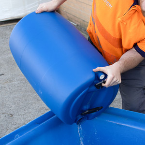 Compre Tanques de Almacenamiento de Aleación de Aluminio Azules de 220L con Tapas Seguras para Almacenamiento de Agua y Líquidos, Alto Nivel de Seguridad, Garantía de 5 Años - Product Image 4