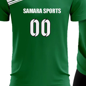 Uniforme de entrenamiento de fútbol para adultos con impresión personalizada, uniforme de fútbol cómodo y transpirable de secado rápido, servicio OEM - Product Image 3