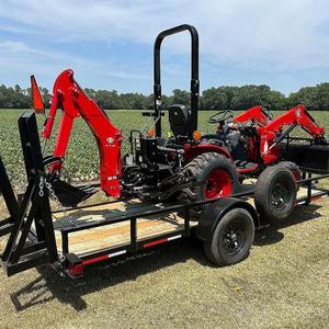 Suministro de fábrica Remolque agrícola Tractor Remolque basculante hidráulico - Product Image 3