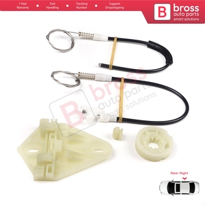 Kit de réparation de lève-vitre arrière droit BWR267 pour Megane MK1 X64 1996-2003 4/5 portes 7700834342 - Product Image 3