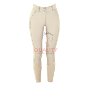 Equestrian Stylish women <b>riding</b> breeches slim fit lightweight breathable comfortable durable pants for outdoor <b>horse</b> <b>riding</b> - Product Image 4