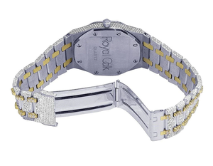 <b>Men's</b> Iced Out Hip Hop Watch Moissanite Diamond Watch Solid Silver Plated Watch <b>for</b> <b>Men's</b> Fashion Jewelry - Product Image 5