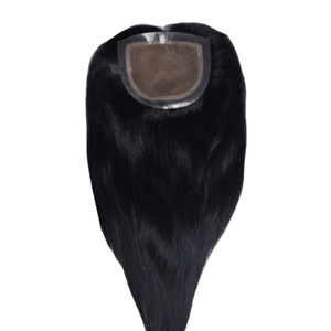 Miraje Vague de Corps et Vague Profonde Indien Remy Cheveux Base en Soie Toupet Systèmes de Cheveux Vague d'Eau Style BD Cheveux Topper - Product Image 1