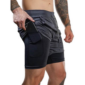 Pantalones Cortos Deportivos Personalizados para Hombre, Estilo Nuevo, 70% Poliéster, 30% Elastano, para Entrenamiento, Montañismo, Secado Rápido, Gimnasio - Product Image 3