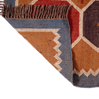 Polyvalent Vintage Jute Laine Kilim Tapis Tissé À La Main pour Salon Chevet Cuisine Prière Salle De Bains Plage Porte-Prix Usine