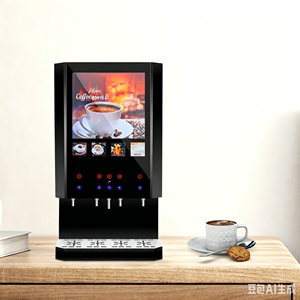 <span class=keywords><strong>Machine</strong></span> à café instantanée électrique commerciale, quatre saveurs, boîtier en acier inoxydable, utilisation en <span class=keywords><strong>voiture</strong></span>, hôtel, prise américaine - pour les cafés, les bureaux - Product Image 6