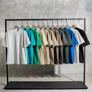 T-shirt à manches courtes en denim extensible surdimensionné unisexe pour femmes, streetwear, chemise tendance, vêtements hip-hop - Product Image 1