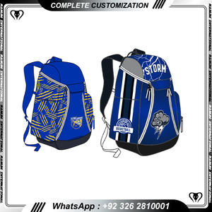 Custom Logo Large <b>Outdoor</b> Gym Sport Other <b>Basketball</b> Backpack With Shoe Compartment - Product Image 4