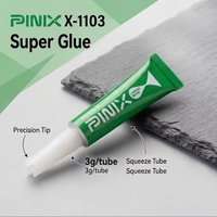 Pegamento Instantáneo 3g en Tubo de Aluminio, Pegamento de Alta Potencia, Adhesivo Acrílico para Cuero, Vidrio, Cerámica, Fijación Rápida, Venta al Por Mayor OEM