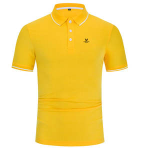 T-shirt polo 100% coton de qualité supérieure pour hommes avec impression personnalisée du logo de votre marque T-shirt polo OEM - Product Image 1