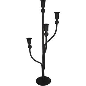 Porte-bougie en acier de haute qualité avec une finition polie élégante pour des intérieurs modernes et élégants - Product Image 1