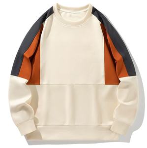 เสื้อสเวตเตอร์คอลูกเรือสำหรับผู้ชายเสื้อสวมหัวแขนปกติสำหรับฤดูใบไม้ร่วงผ้าฝ้าย100% ออกแบบโลโก้ได้ตามต้องการ - Product Image 6