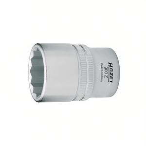 Hazet 1/2'' <b>12</b>-<b>Point</b> Square <b>Socket</b> with Traction Profile and Knurling in Inches - Product Image 3