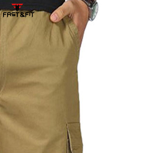 Logo personnalisé de haute qualité été décontracté à la mode vêtements de fitness jogging shorts de jogging couleur unie hommes shorts de sport à vendre - Product Image 2