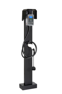 แท่นชาร์จรถยนต์ไฟฟ้าแบบตั้งพื้น ขนาด 15*145 ซม. ผลิตจากเหล็ก สำหรับติดตั้งกับวอลล์บ็อกซ์ - Product Image 2