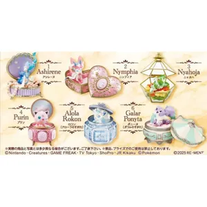 ReMent Pokémon Colección Romántica Japón PVC Escala 1/12 Cajas Selladas (6 por Caja) Unisex Edades 7+ Embalaje Original ENVÍO GRATUITO - Product Image 1