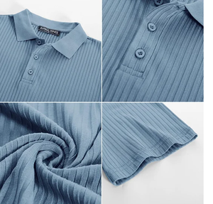 Polo Moderno Unisex Algodón Suave Ligero Moda Adelante - Product Image 3