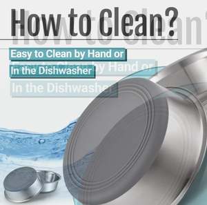 ชามใส่น้ำสำหรับสัตว์เลี้ยงชามอาหารและนมสำหรับสัตว์เลี้ยงทำจากสเตนเลสสตีลทนทานไม่ลื่น - Product Image 5