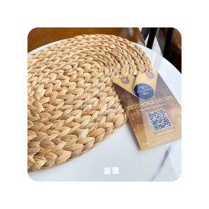 Napperon en jacinthe d'eau écologique naturelle de qualité supérieure 100% personnalisé en gros du Vietnam plats et assiettes OEM ODM - Product Image 1