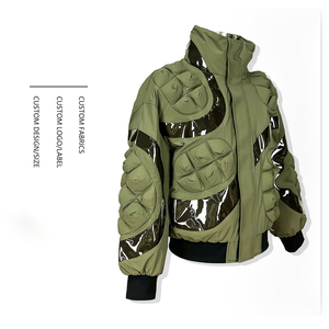 Venta al por mayor Nuevo Invierno Acolchado Burbuja Chaquetas Zip Fit Fluffy Mens Chaqueta al aire libre - Product Image 3