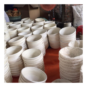 Panier à pain ovale en rotin-Ensemble de paniers de rangement pour baguette en rotin rond naturel pour la fabrication de boulangerie - Product Image 2