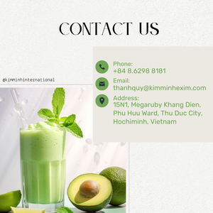 100% Natural <b>Avocado</b> Puree and Sugar-Free Juice Fruit & Vegetable Ingredients Directly From Vietnam Packed in Bulk - Product Image 4