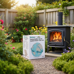 Revestimiento para Chimenea Bertrams Kamin Wandfutter 120/250 Negro-Garden - Product Image 3