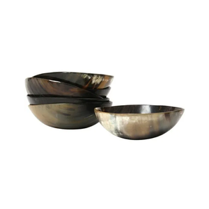 Cuenco de cuerno natural de estilo antiguo 2025 diseño moderno hecho a mano para servir sopa frutas ensalada estilo Vintage personalizado-para comida de fiesta - Product Image 6