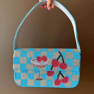 Launch <b>Women's</b> Fashion Beaded Handbag Purse Handmade Beaded Bag at Competitive - Product Image 1