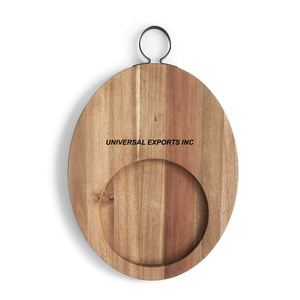 Planche à découper en bois de qualité supérieure pour ustensiles de cuisine, bloc à découper fait à la main, nouvelle planche à découper en bois, élégante et classique - Product Image 6