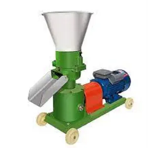 Small Poultry Feed Pellet Making Machine / Animal Feed Processing Machines / Chicken Feed Pellet Line