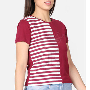 Meilleur prix T-shirts pour femmes et hommes T-shirt uni confortable pour l'été Vente en gros écologique - Product Image 2