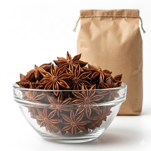 Anís estrellado egipcio premium, entero, seco, natural, 99.99% de pureza, alta calidad de exportación, 24 meses de duración, uso culinario - Product Image 1