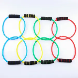 Hot China factory double zero pull rope resistance band yoga belt Strength Exercises Chest Tension resist tube