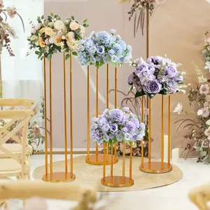 ขาตั้งฉากหลังดอกไม้โลหะแข็งแรงและประกอบง่ายสำหรับการจัดดอกไม้จากอินเดีย - Product Image 4