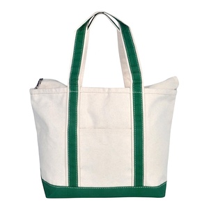 Promoción Ecológico Bolso de mano de algodón blanco liso Bolsa de compras de lona en blanco reutilizable con logotipo personalizado - Product Image 2
