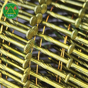 ตะปูเกลียว1-3/4 "x 0.092 9000ชิ้นก้านสกรูออกแบบหัวจมสำหรับปืนตะปูแก๊สราคาโรงงาน - Product Image 3