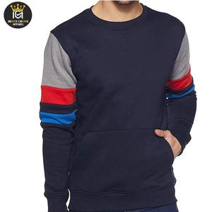 เสื้อสเวตเตอร์สำหรับผู้ชายดีไซน์แบบกำหนดเองสีคอกลมสำหรับฤดูหนาว - Product Image 1