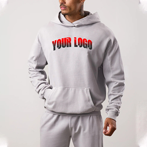 Venta al por mayor por encargo 100% algodón sudaderas con capucha de gran tamaño para los hombres de alta calidad ropa casual para la temporada de invierno básico Hombre con capucha - Product Image 6