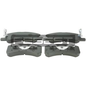 Set di pastiglie freno anteriori FEBEST (0401-A05AF) - Product Image 1